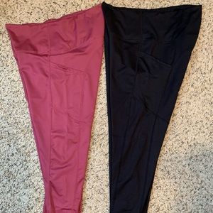 2 pairs Velocity leggings